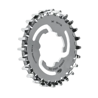 Achtertandwiel Gates CDC Center Track 24T Shimano IGH CRMO staal