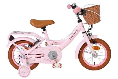 Volare Ashley Kinderfiets – Meisjes – 12 inch – Roze – Twee handremmen