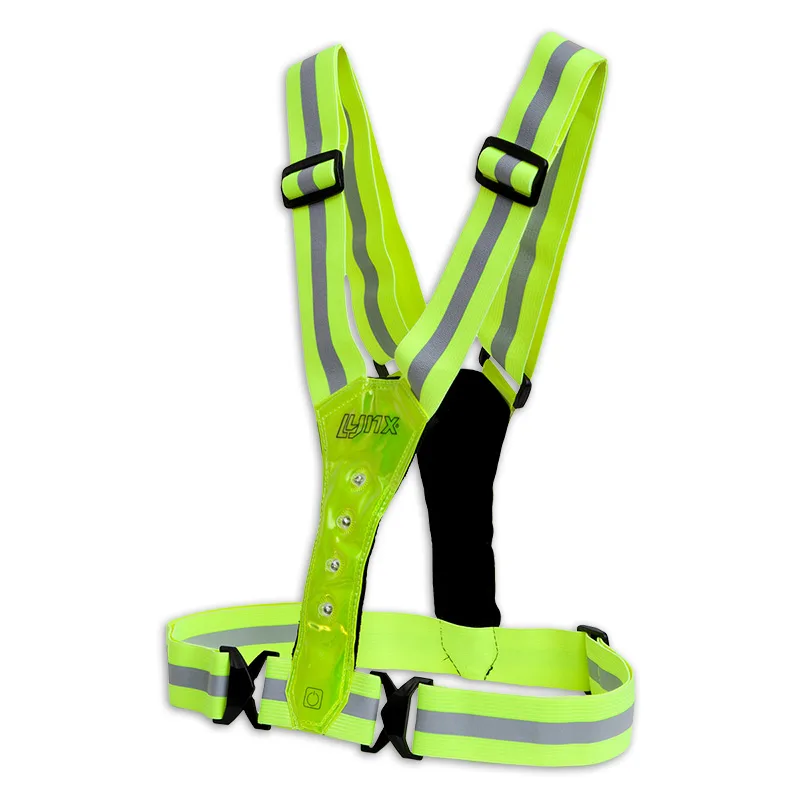 Reflectie LED Sport vest USB