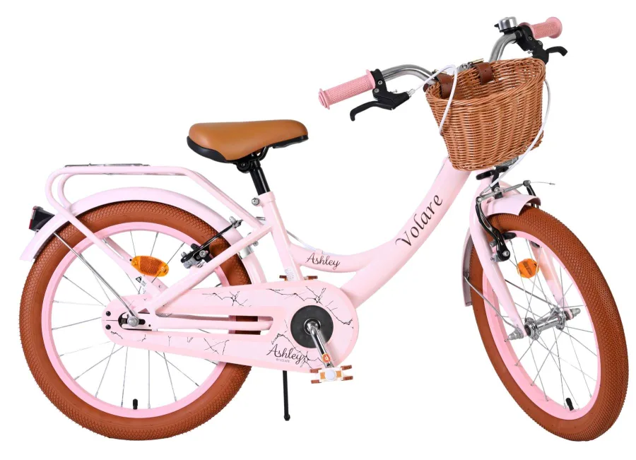 Volare Ashley Kinderfiets - Meisjes - 18 inch - Roze - Twee handremmen — foto 10