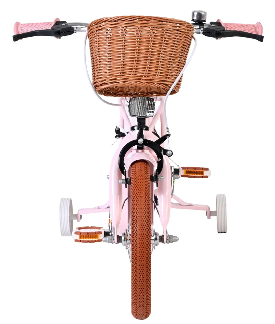 Volare Ashley Kinderfiets - Meisjes - 14 inch - Roze - Twee Handremmen — foto 6