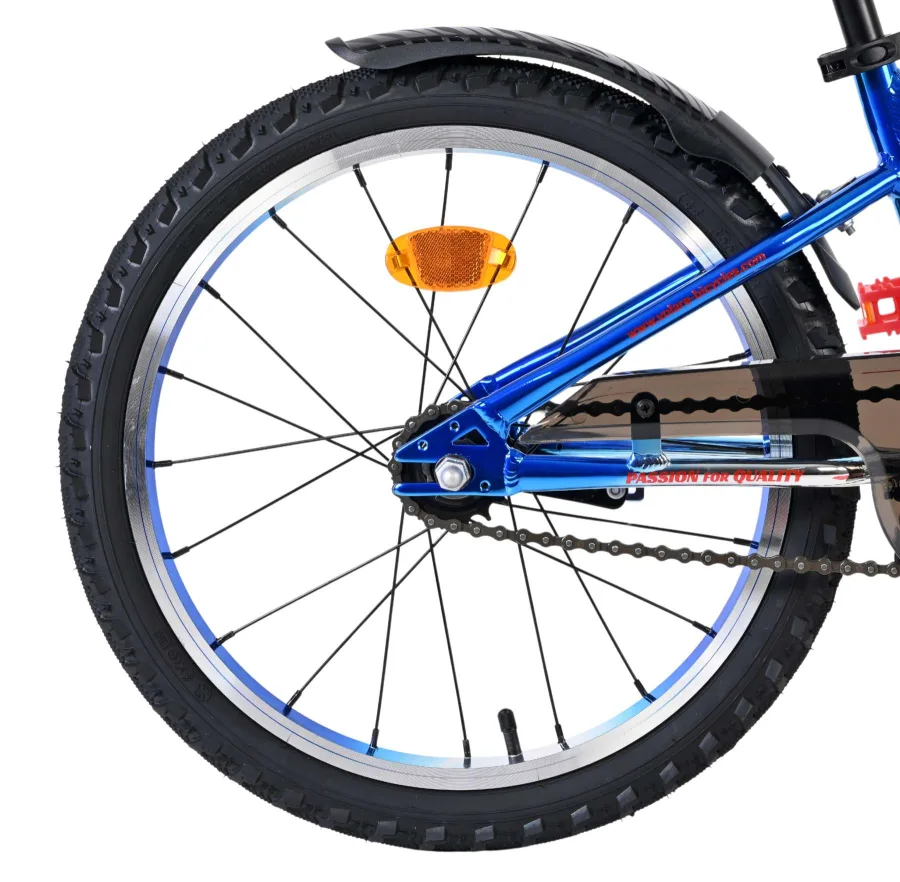 Volare Chrome Children's bike - Boys - 18 inch - Blue Silver — foto 14