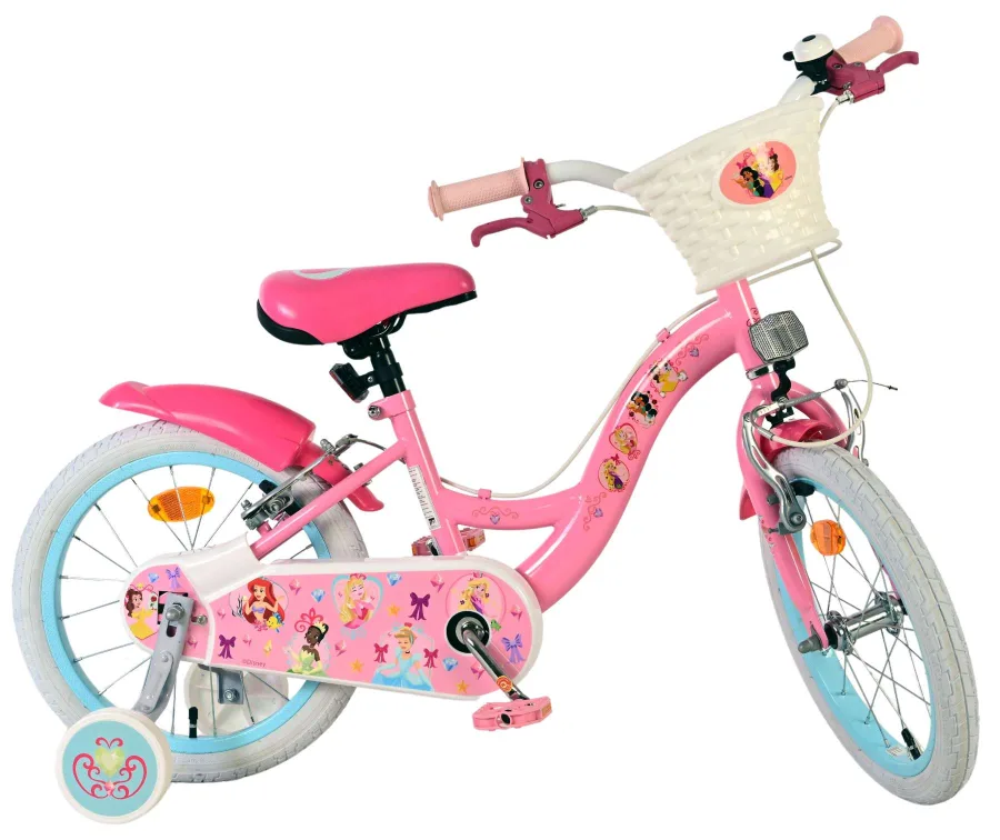 Magic Royals Kinderfiets – Meisjes – 16 inch – Roze – Twee Handremmen — foto 10