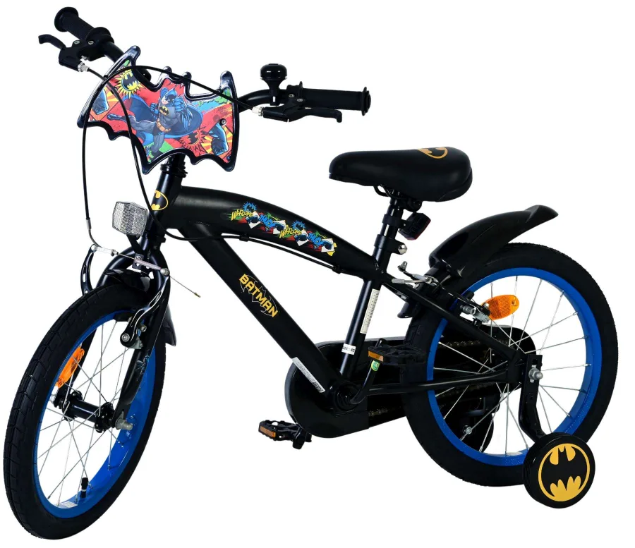 Batman Kinderfiets – Jongens – 16 inch – Zwart – 2 handremmen — foto 10