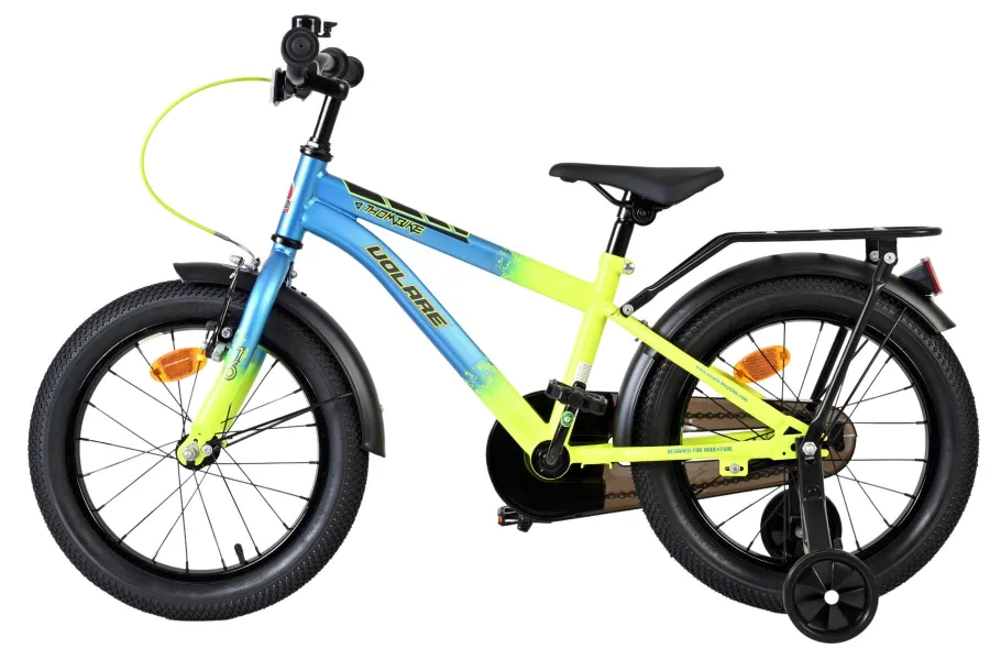 Volare Thombike Kinderfiets – Jongens – 16 inch – Blauw Geel — foto 8