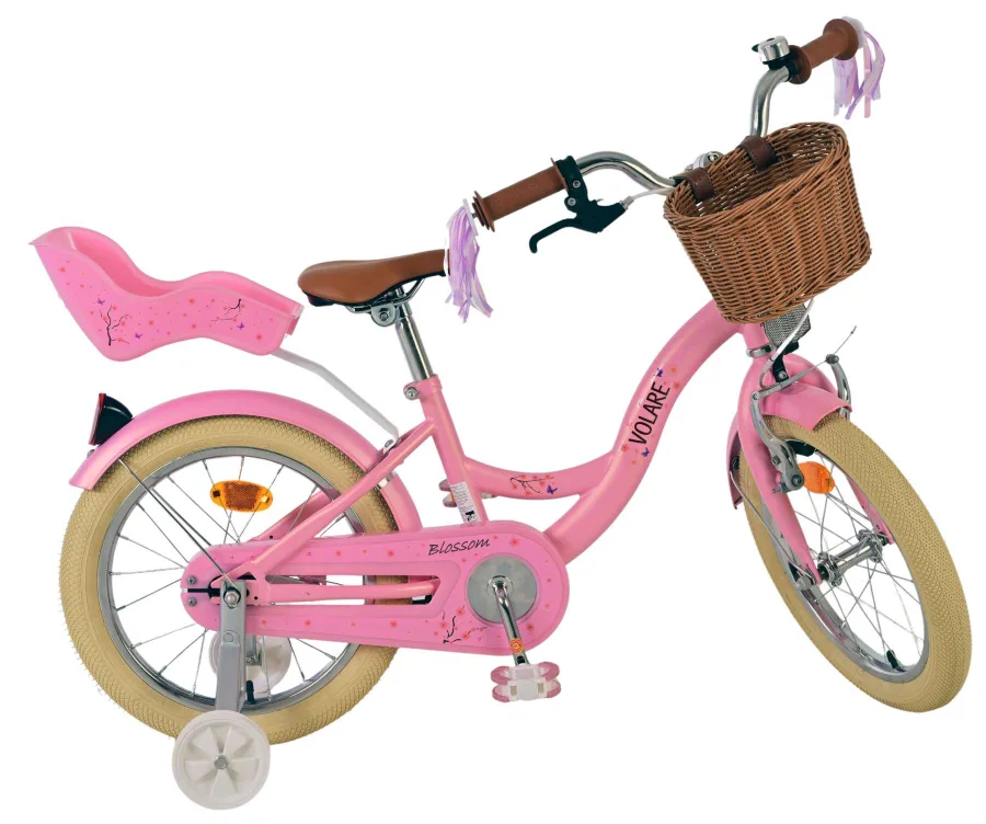 Volare Blossom Kinderfiets – Meisjes – 16 inch – Roze — foto 2