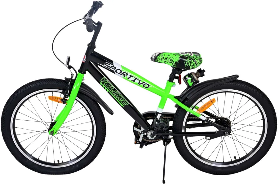 Volare Sportivo Kinderfiets – Jongens – 20 inch – Groen — foto 10