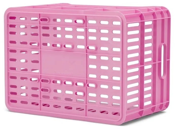Gerecyclede Fietskrat Urban Proof Click 30 Liter Fel roze — foto 8