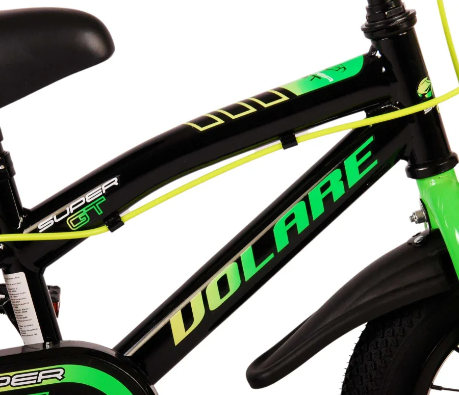 Volare Super GT Kinderfiets – Jongens – 12 inch – Groen – Twee handremmen — foto 8