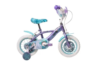 Disney Frozen 2 Kinderfiets – Meisjes – 12 inch – Blauw/Paars – Twee handremmen