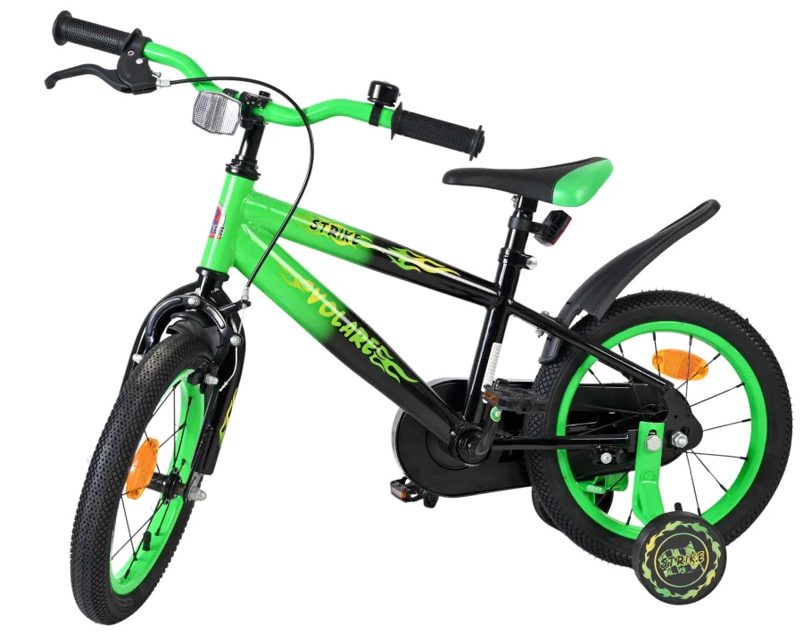 Volare Strike Kinderfiets - Jongens - 14 inch - Groen — foto 8