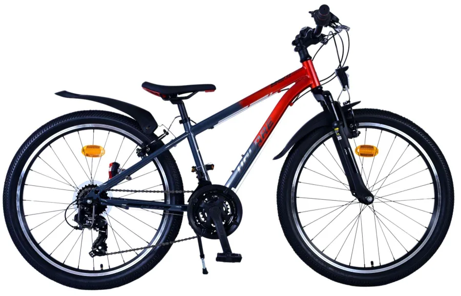 Volare XC Race Kinderfiets – 24 inch – 21 speed – Rood/Grijs