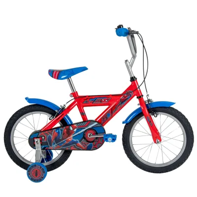 Spider-Man Kinderfiets - Jongens - 16 inch - Rood - Twee handremmen
