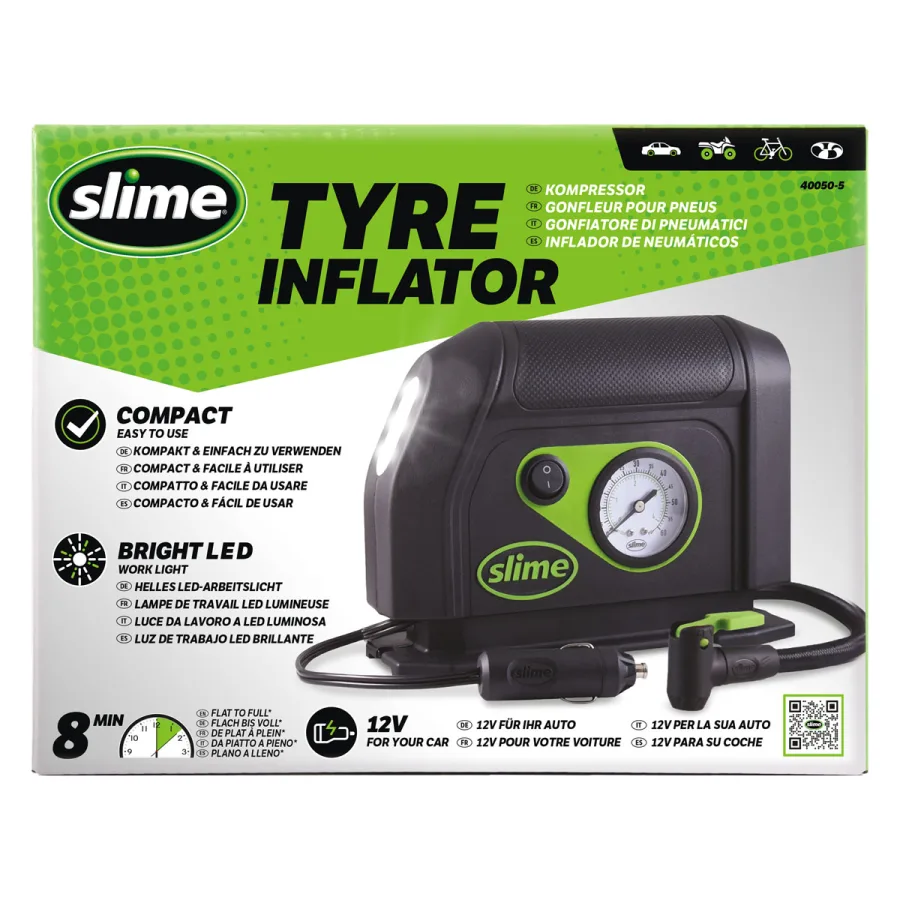 Slime 12V bandenpomp / compressor — foto 9