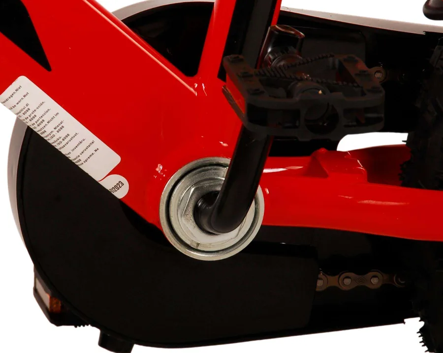 Volare Rocky Kinderfiets – Jongens – 14 inch – Rood – Twee handremmen — foto 7