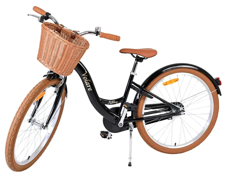Volare Ashley Kinderfiets – Meisjes – 24 inch – Zwart — foto 12