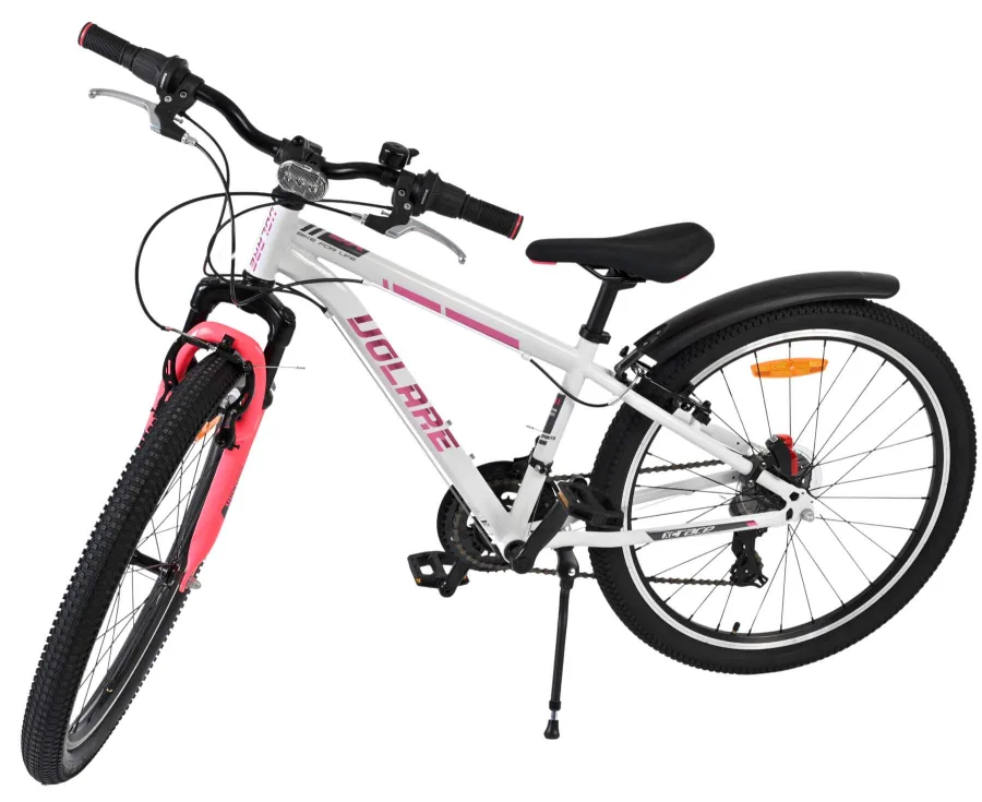 Volare XC Race Kinderfiets – 24 inch – 21 speed – Wit Roze — foto 13