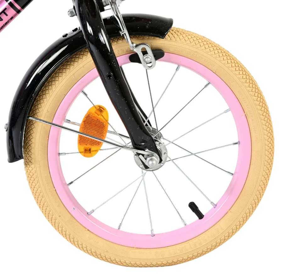 Volare Excellent Kinderfiets – Meisjes – 14 inch – Zwart — foto 3