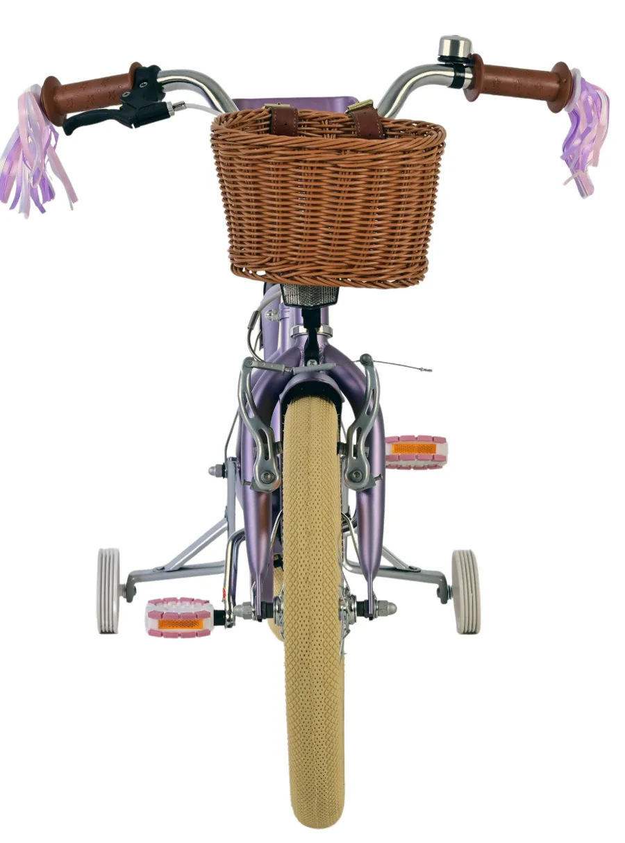Volare Blossom Kinderfiets – Meisjes – 16 inch – Paars — foto 7