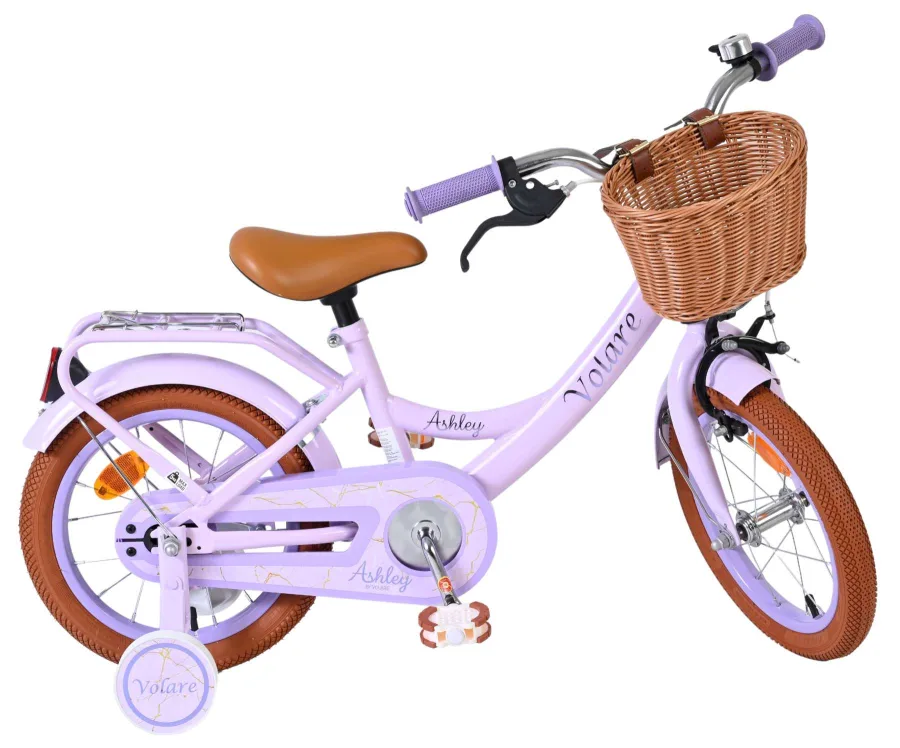 Volare Ashley Kinderfiets - Meisjes - 14 inch - Lila — foto 9