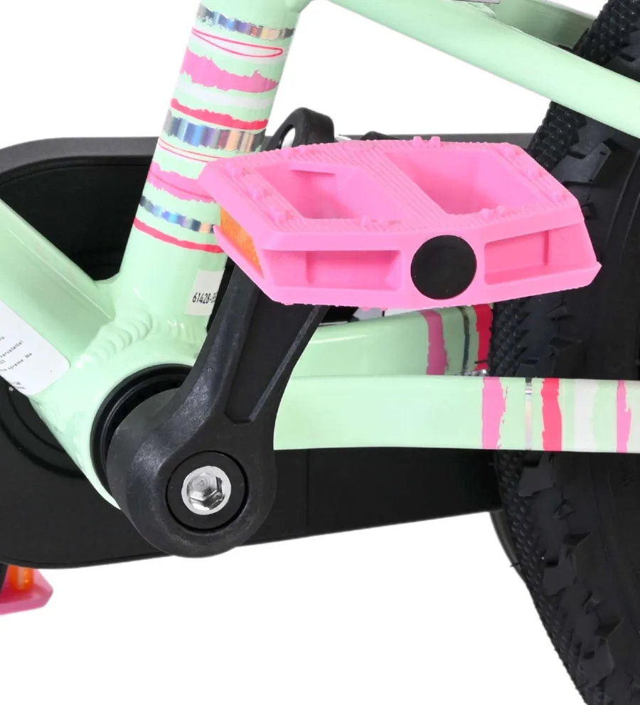 Volare Milano Kinderfiets – Meisjes – 14 inch – Mintgroen — foto 11