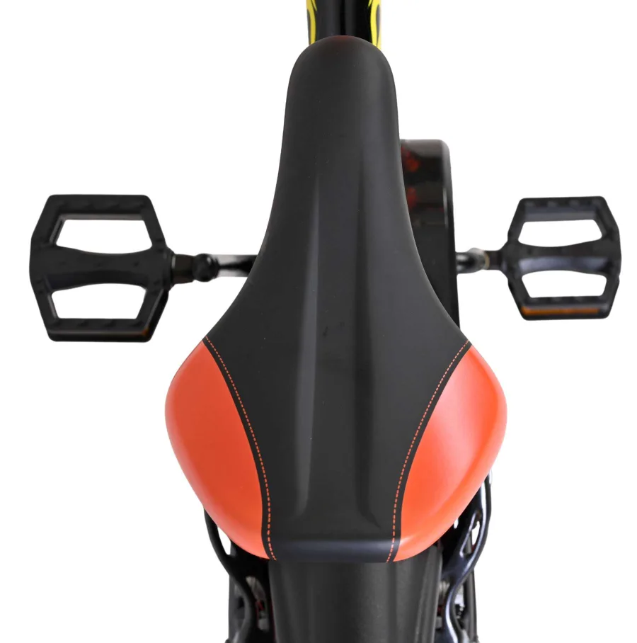 Volare Strike Kinderfiets – Jongens – 16 inch – Zwart Oranje – Twee Handremmen — foto 5