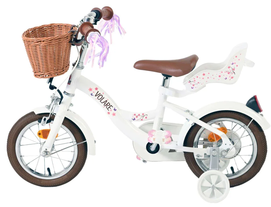 Volare Blossom Kinderfiets – Meisjes – 12 inch – Wit — foto 20