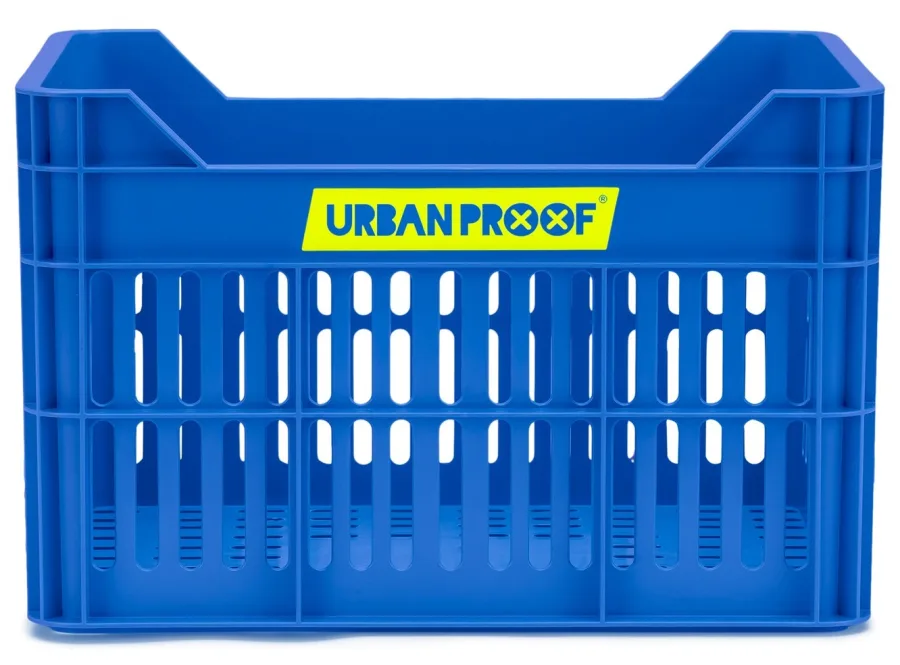 Gerecyclede fietskrat Urban Proof Junior 15 liter - Royal blue — foto 3