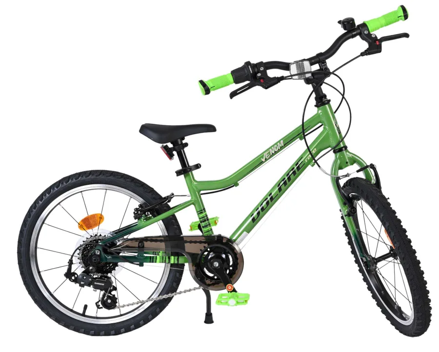 Volare Venom Kinderfiets – Jongens – 18 inch – Groen – Twee handremmen — foto 11