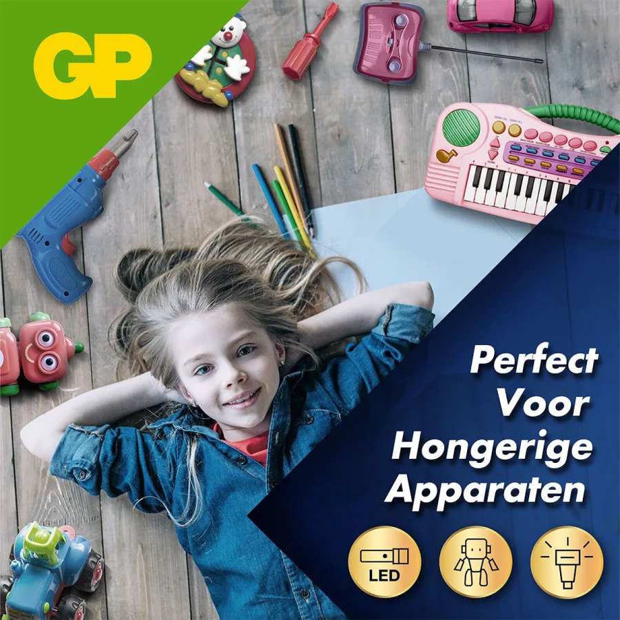 Ultra Plus Alkaline AAA-batterijen 4PK — foto 4