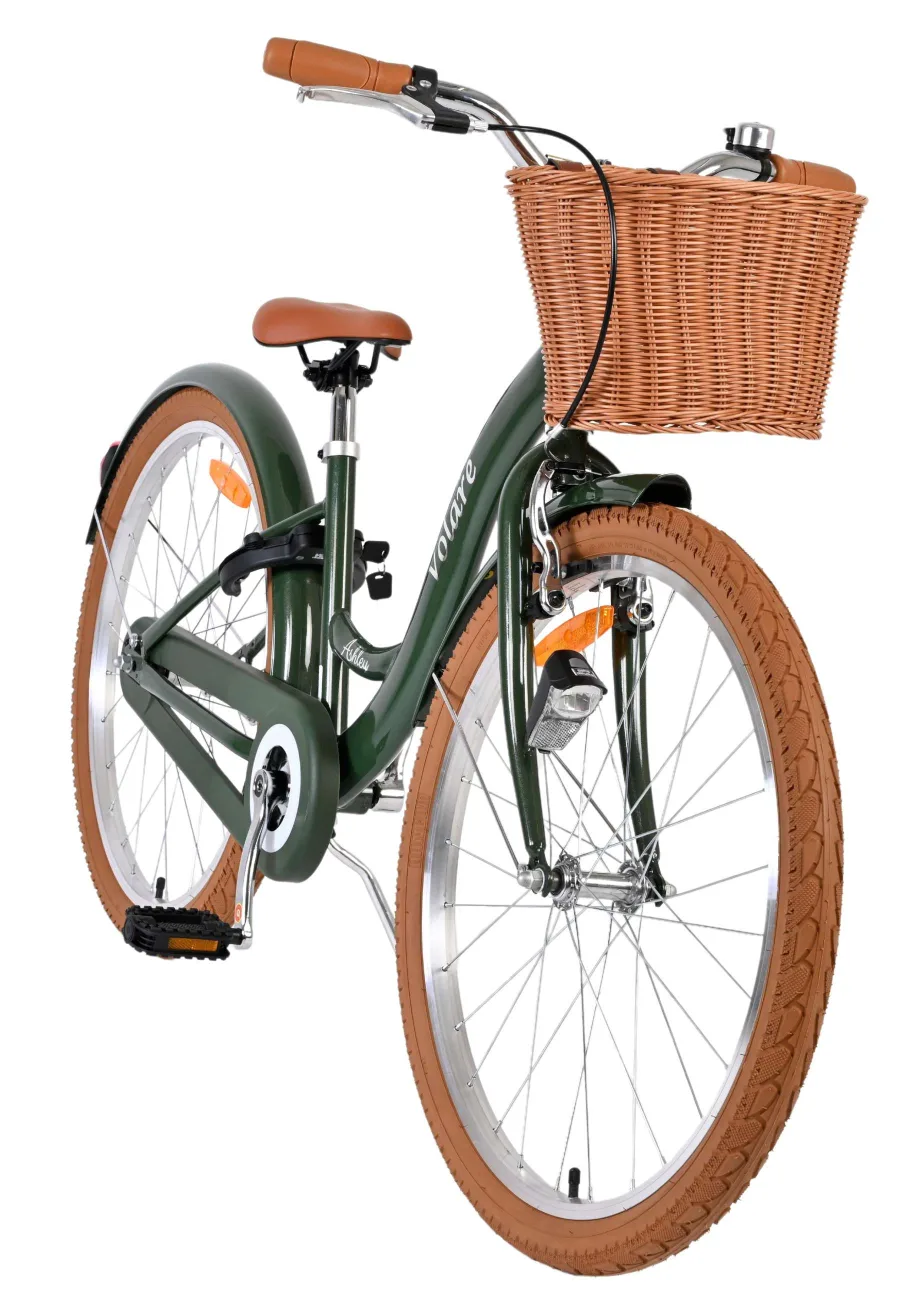 Volare Ashley Kinderfiets – Meisjes – 24 inch – Groen — foto 7