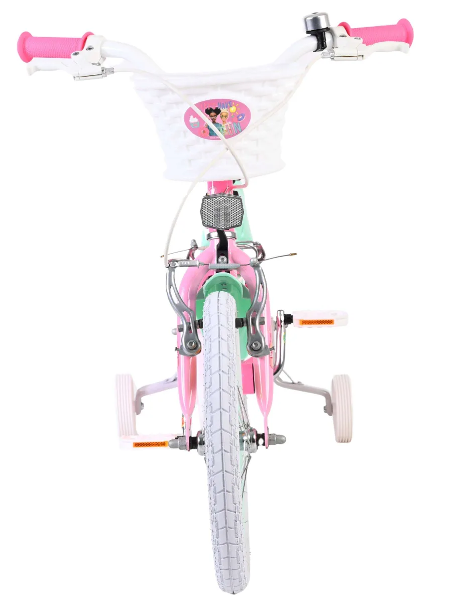 Barbie Kinderfiets – Meisjes – 16 inch – Roze – Twee handremmen — foto 8