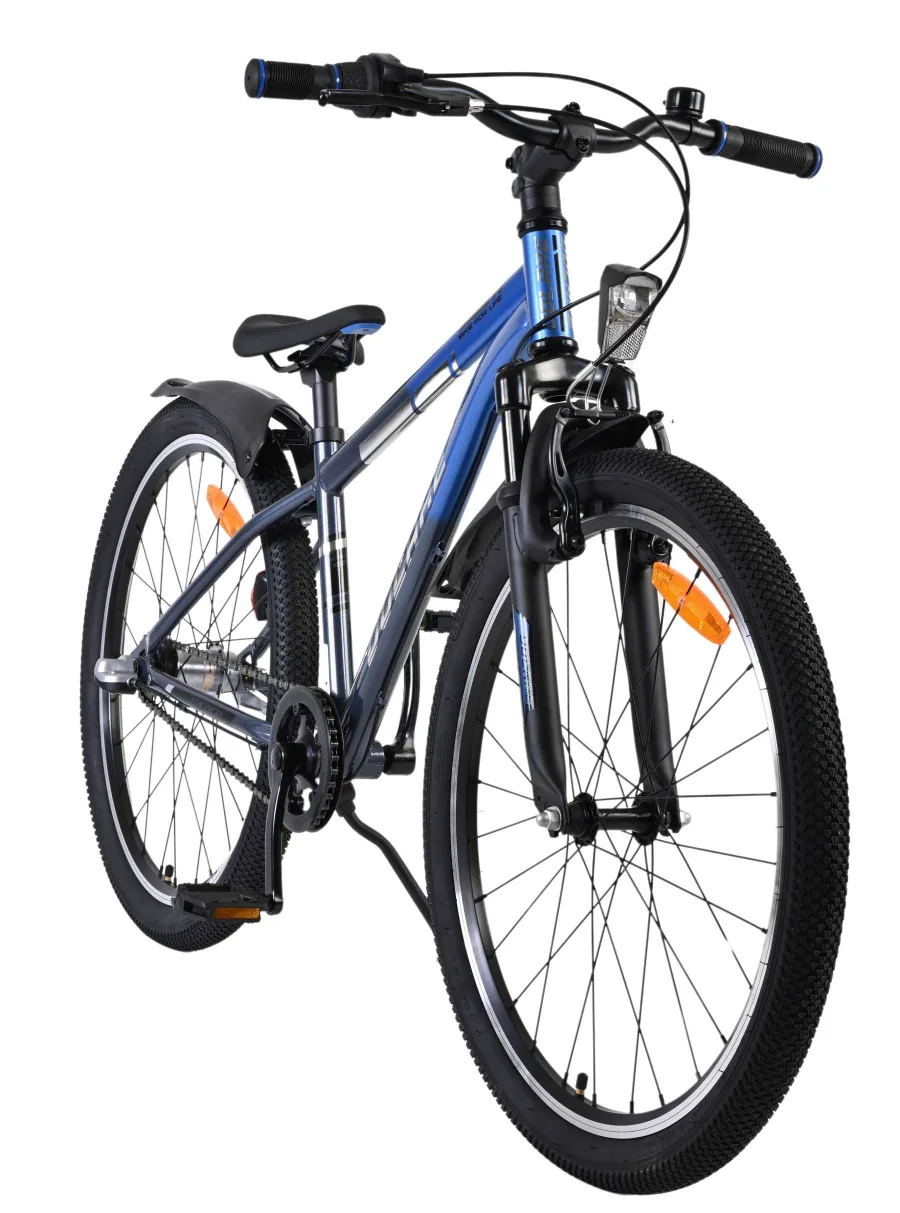 Volare XC Race Kinderfiets – 24 inch – Nexus 3 – Blauw/Grijs — foto 9