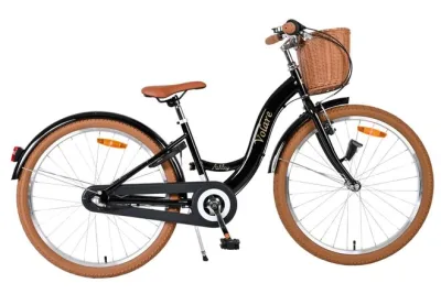 Volare Ashley Kinderfiets – Meisjes – 24 inch – Zwart – Nexus 3