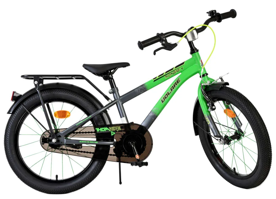 Volare Thombike Kinderfiets – Jongens – 18 inch – Groen Grijs — foto 11