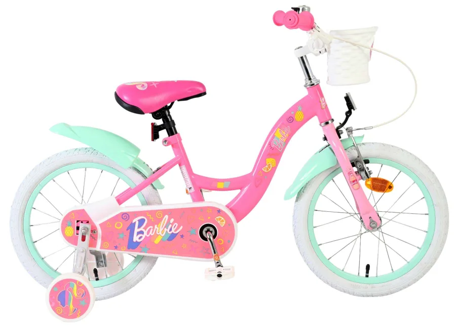 Barbie Children's bike - Girls - 16 inch - Pink