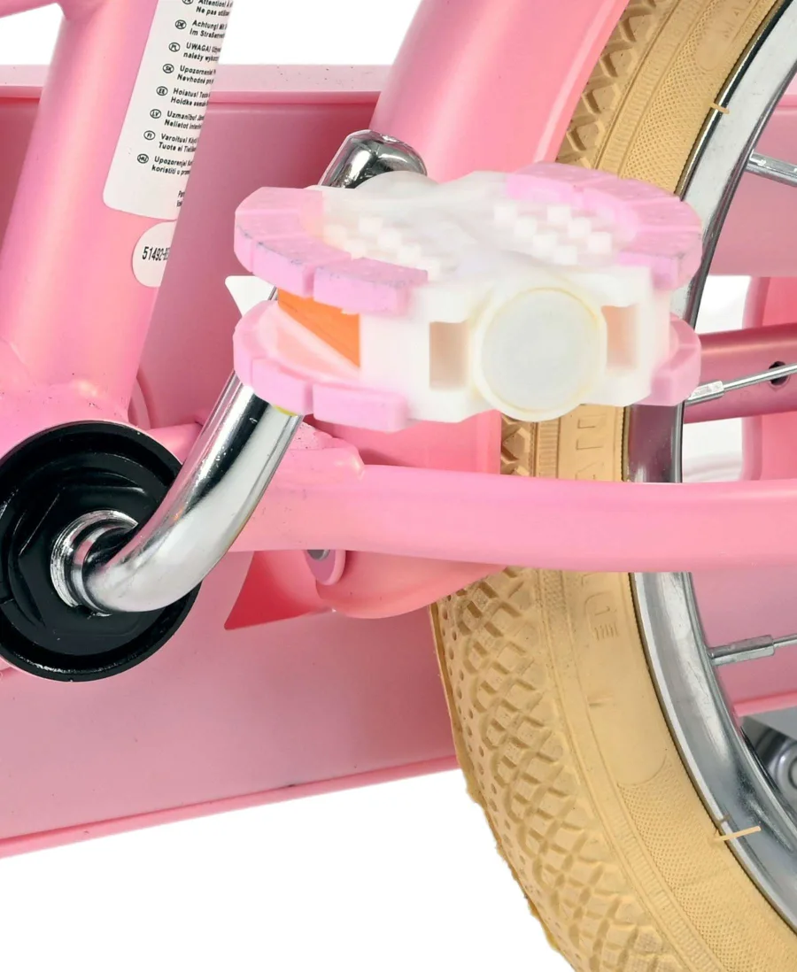 Volare Blossom Kinderfiets – Meisjes – 14 inch – Roze — foto 11