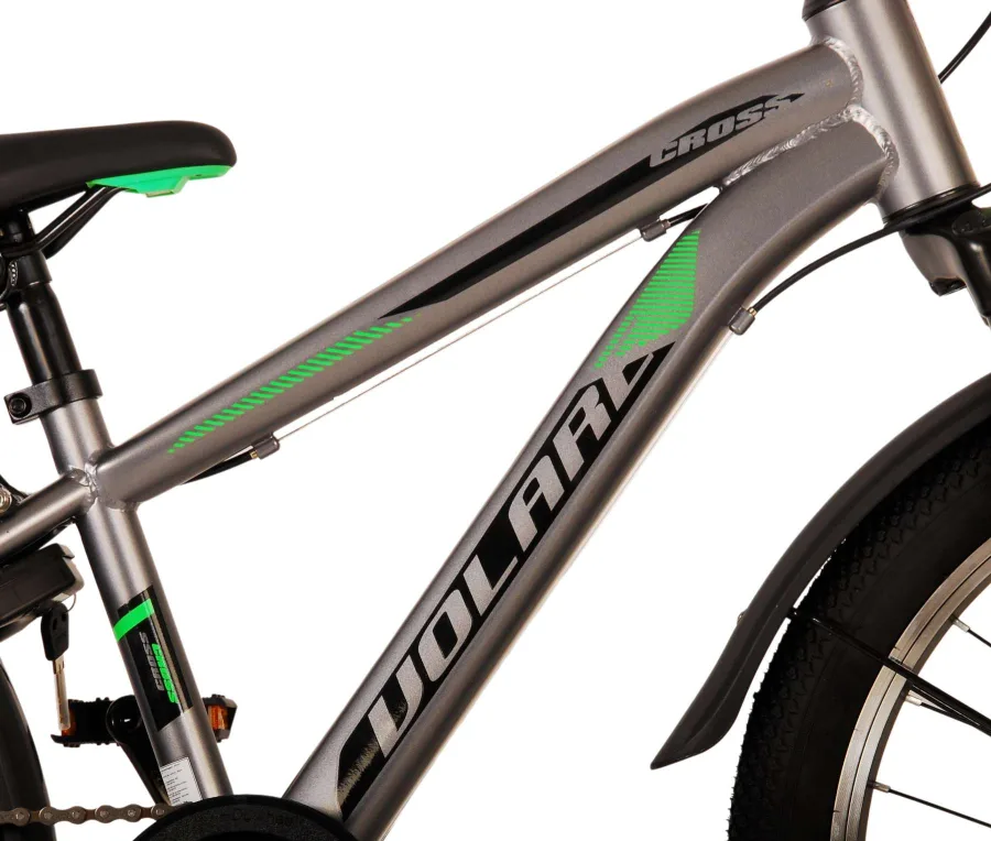 Volare Cross Kinderfiets – Jongens – 20 inch – Grijs – 6 versnellingen — foto 18