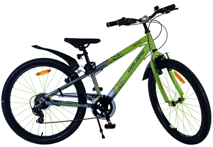 Volare Rocky Kinderfiets – 24 inch – Groen – 7 speed — foto 13