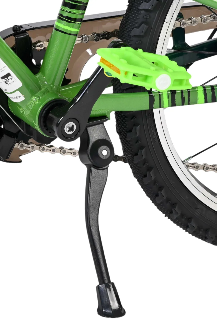 Volare Venom Kinderfiets – Jongens – 18 inch – Groen – Twee handremmen — foto 10