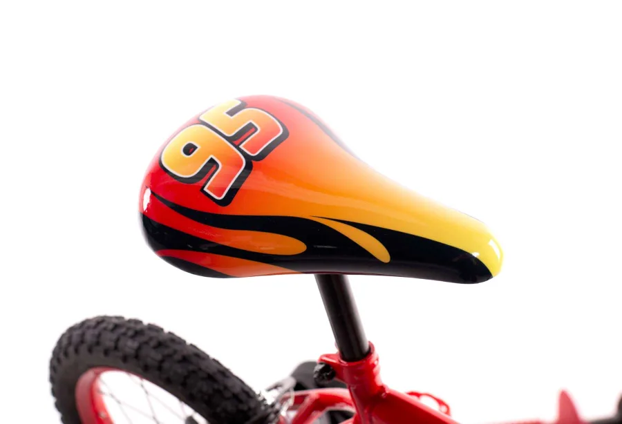 Disney Cars Kinderfiets – Jongens – 14 inch – Rood – Twee handremmen — foto 9