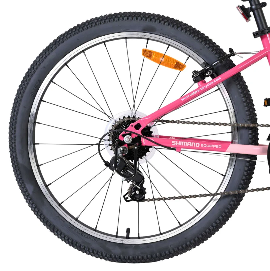 Volare Boost Kinderfiets – 24 inch – 21 Speed – Roze — foto 2
