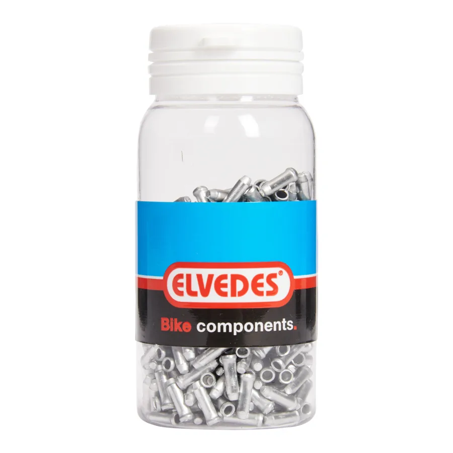 Anti-rafeldopjes ø 2,3 mm aluminium 500 stuks