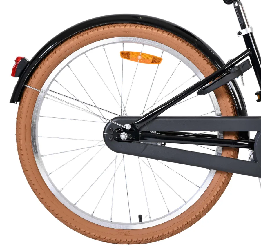 Volare Ashley Kinderfiets – Meisjes – 24 inch – Zwart — foto 3