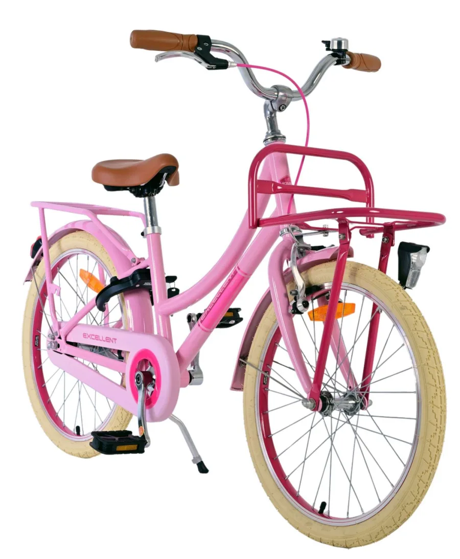 Volare Excellent Kinderfiets – Meisjes – 20 inch – Roze – 3 versnellingen — foto 9