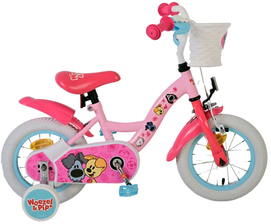 Woezel & Pip Kinderfiets – Meisjes – 12 inch – Roze