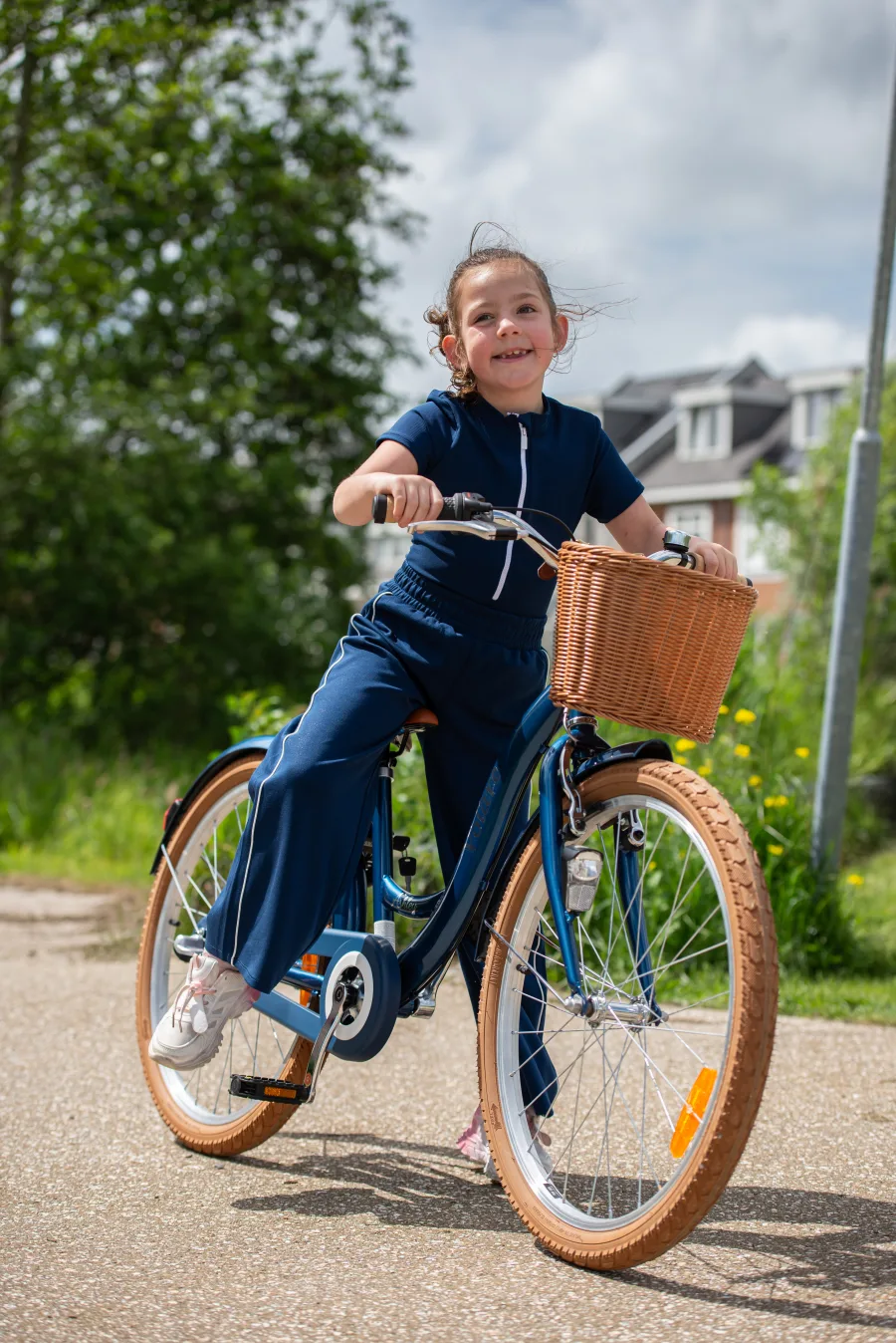 Volare Ashley Kinderfiets – Meisjes – 26 inch – Donkerblauw – Nexus 3 versnellingen — foto 14