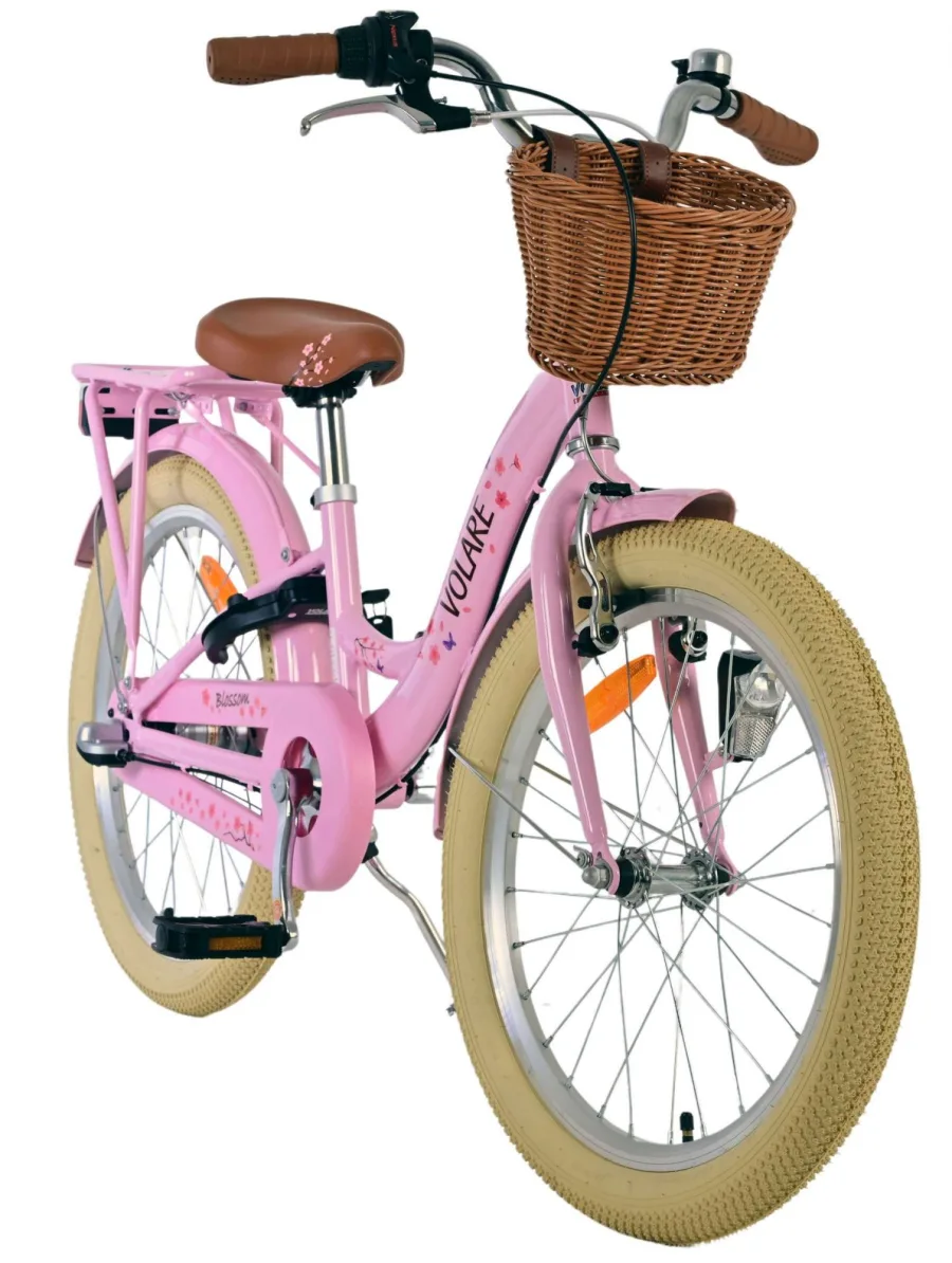 Volare Blossom Kinderfiets – Meisjes – 20 inch – Roze – Nexus 3 versnellingen — foto 9