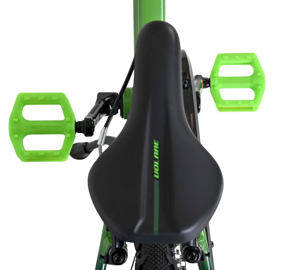 Volare Venom Kinderfiets – Jongens – 18 inch – Groen – Twee handremmen — foto 4