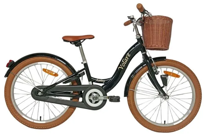 Volare Ashley Kinderfiets – Meisjes – 24 inch – Zwart